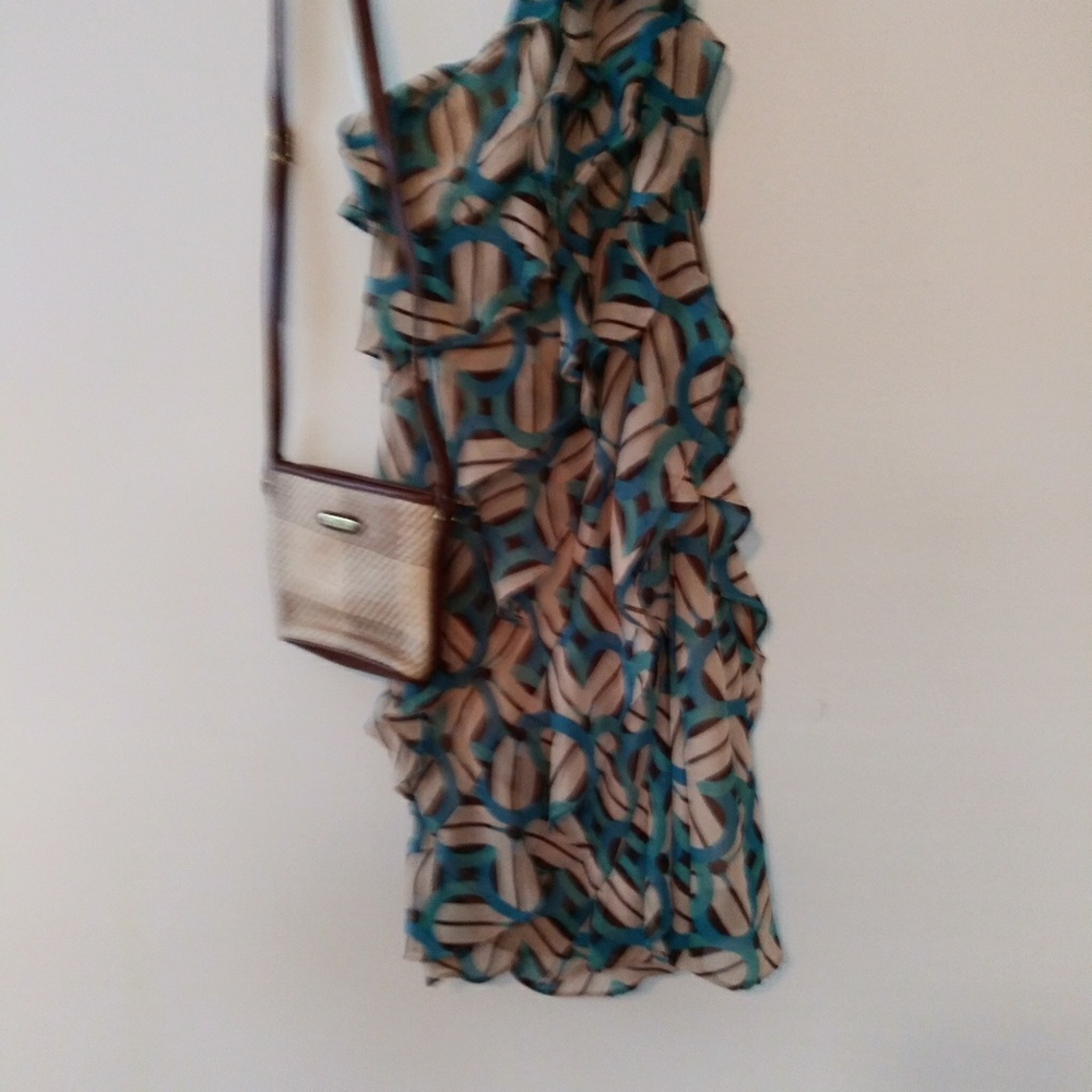 Cato Size 6 - 1 Shoulder dress with Spirit purse